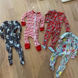 Posh Peanut & Little Bum Bum One Piece Footies